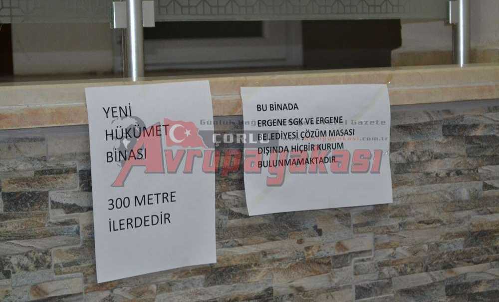 Ergene'ye Çok Kurumlu Bina