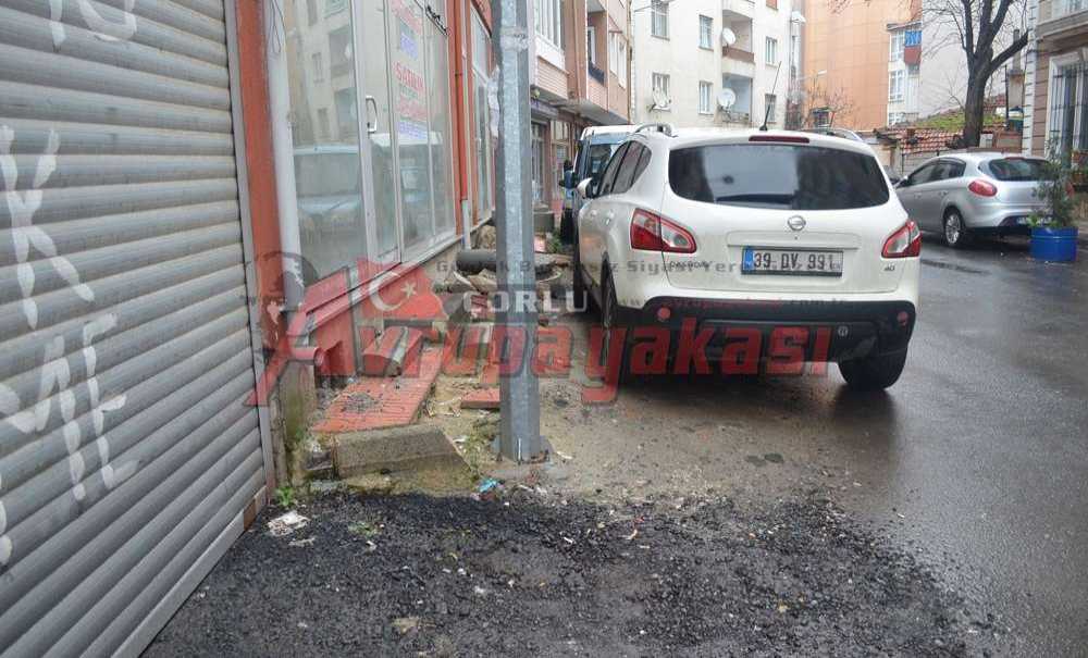 Çorlu'ya Yakışmayan Görüntü