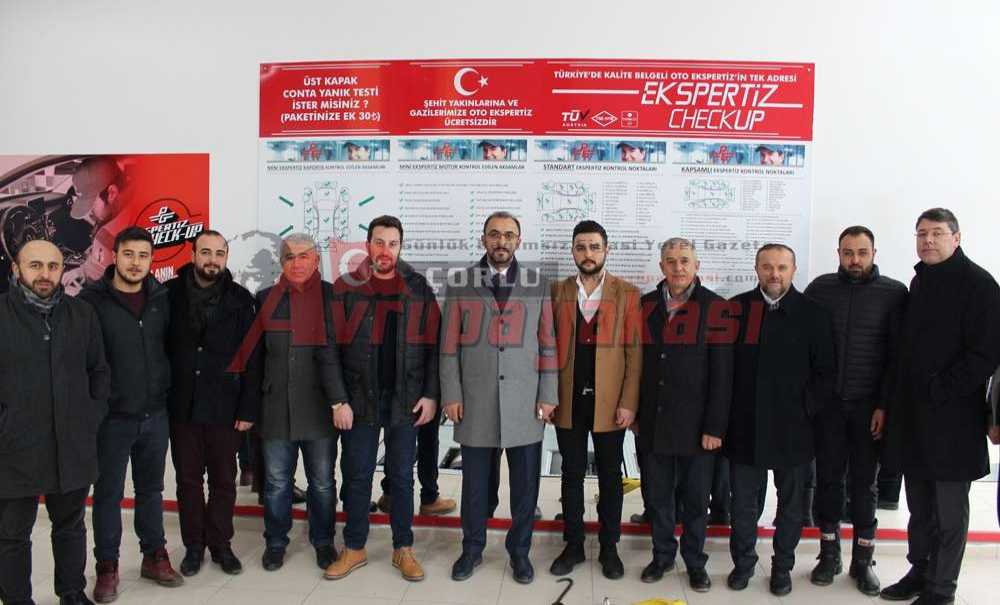 Çorlu Ak Parti'den Galericilere Ziyaret