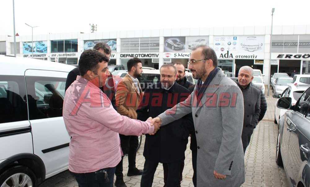 Çorlu Ak Parti'den Galericilere Ziyaret