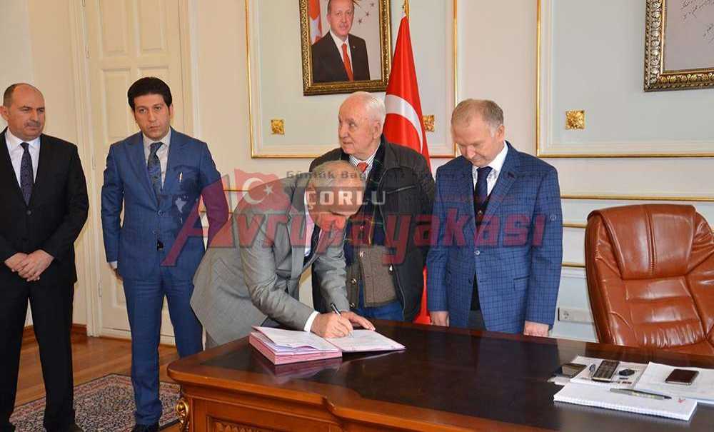 Okul Yapım Protokolü İmzalandı