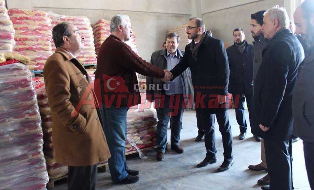 Ak Parti Gıda Sitesini Ziyaret Etti