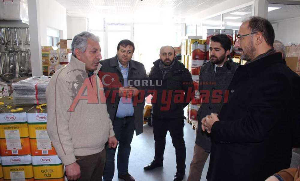 Ak Parti Gıda Sitesini Ziyaret Etti