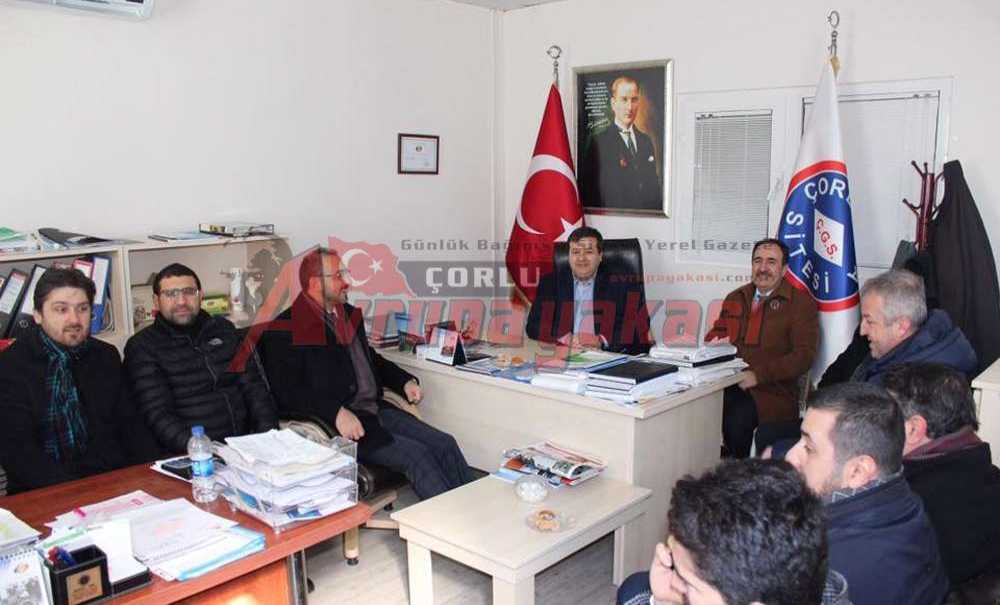 Ak Parti Gıda Sitesini Ziyaret Etti