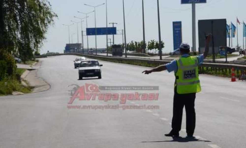 Çorlu Polisinden Emniyet Kemeri Uygulaması