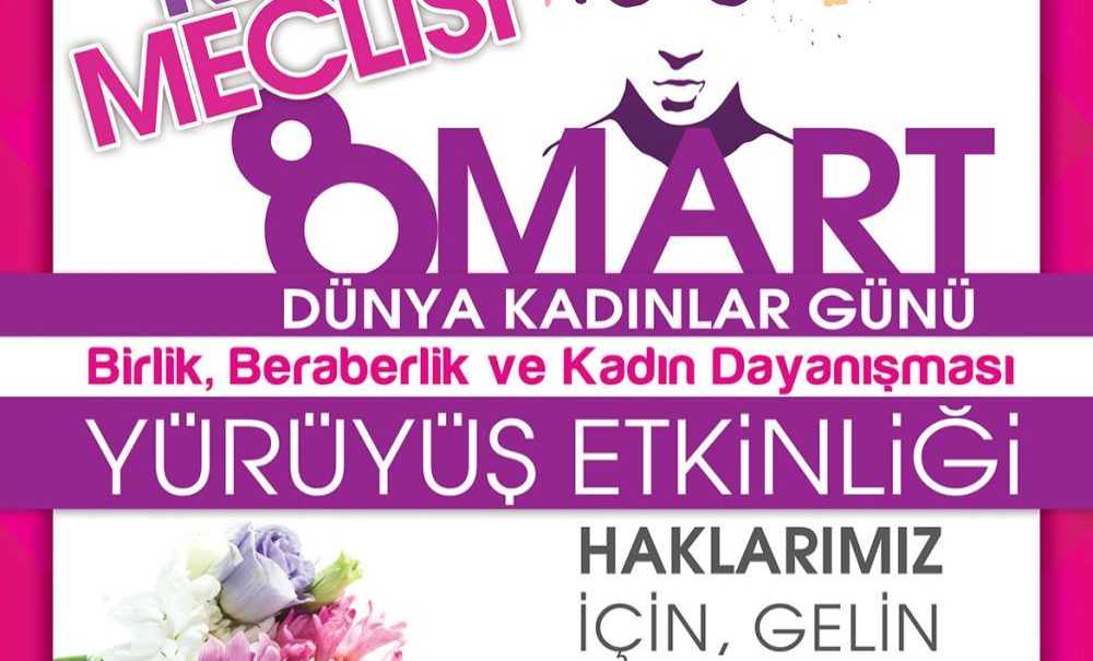 8 Mart Dünya Kadınlar Günü Çorlu'da Kutlanacak