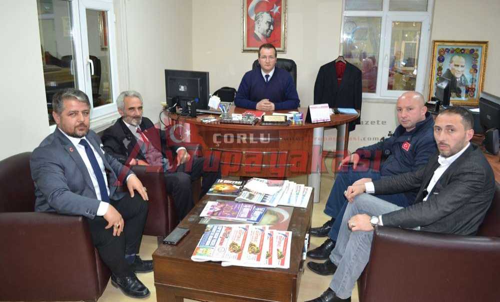 Saadet Partisinden Gazetemize Ziyaret