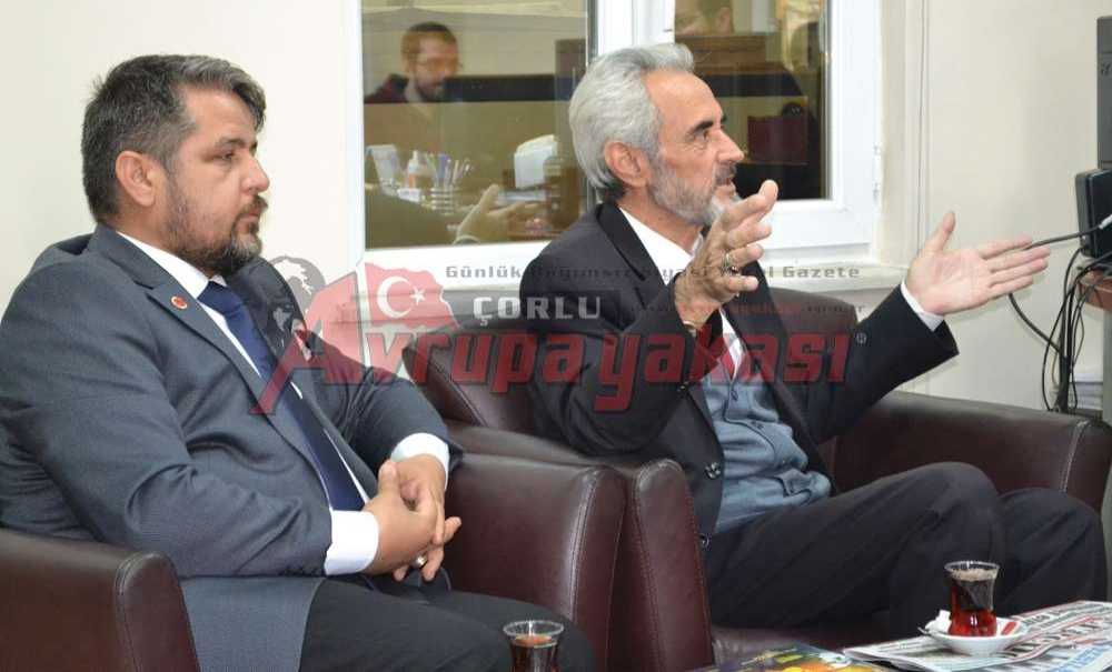 Saadet Partisinden Gazetemize Ziyaret