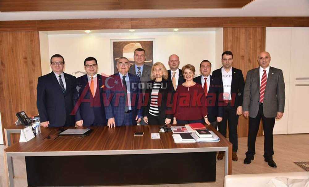 İyi Partiden Başkan Baysan'a Ziyaret