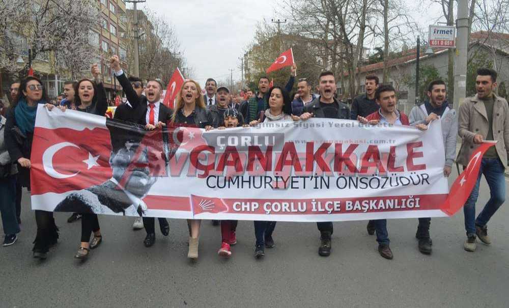 Çanakkale Ruhu Coşkuyla Yürüdü