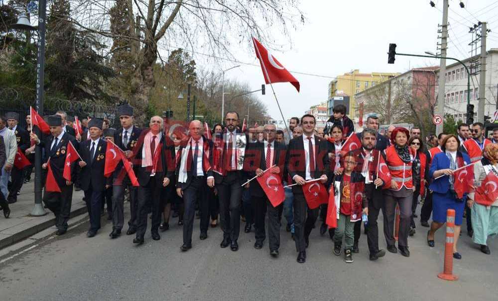 Çorlu Şehitlerine Yürüdü