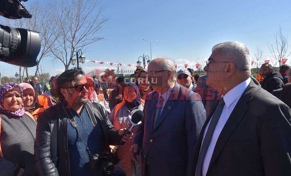 Albayrak'tan Çorlu'ya Peş Peşe Müjde