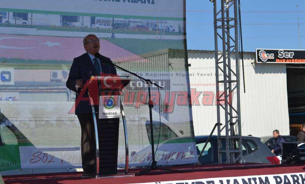 Albayrak'tan Çorlu'ya Peş Peşe Müjde