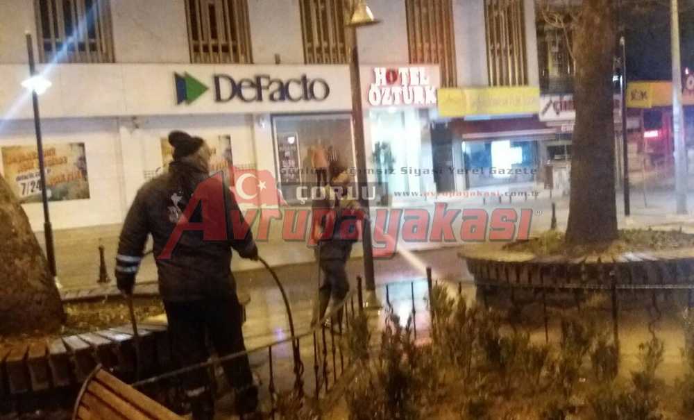 Çorlu Temizliğine Özen Gösteriliyor