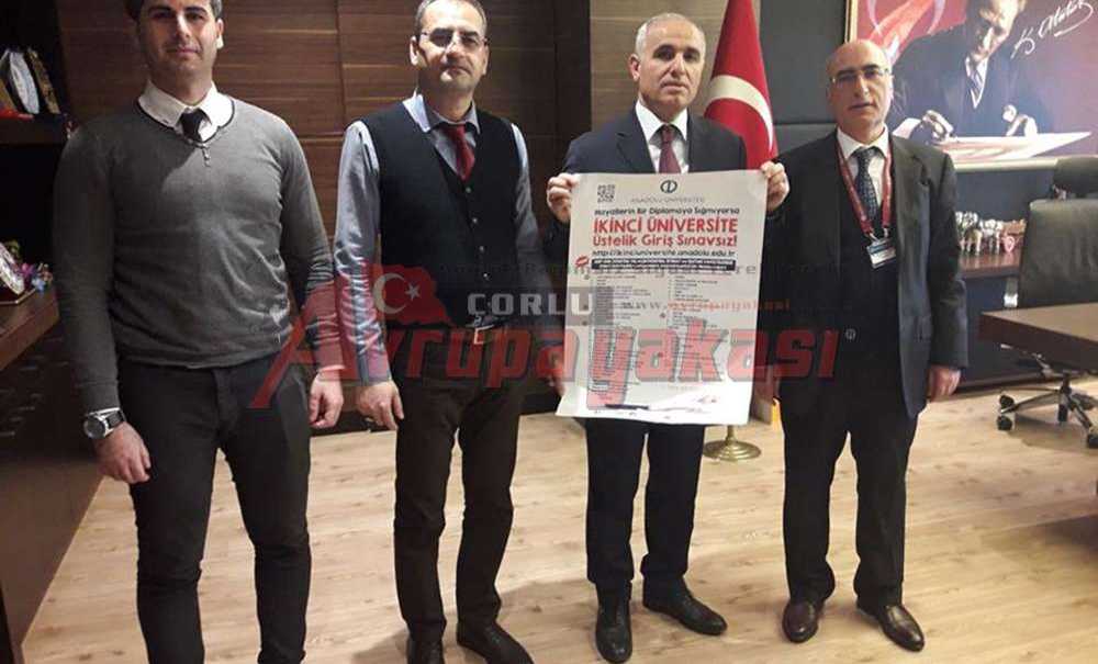 Kaymakam Kılıç'tan İkinci Üniversite Tavsiyesi