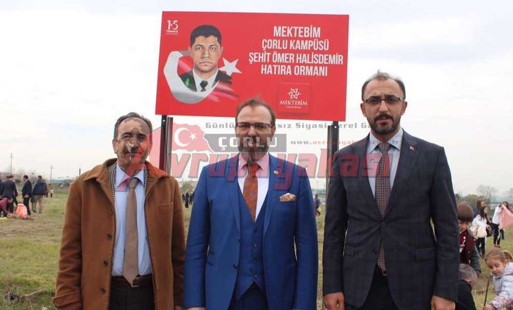 Ergene De Ömer Halisdemir Hatıra Ormanı Oluşturuldu