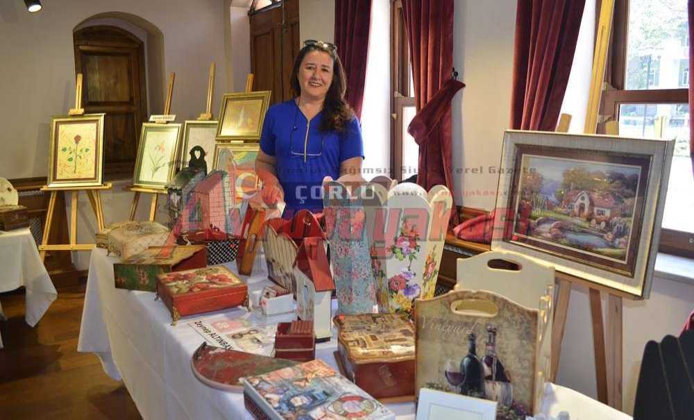 Hünerli Eller Çorlu'da Sergi Açtı