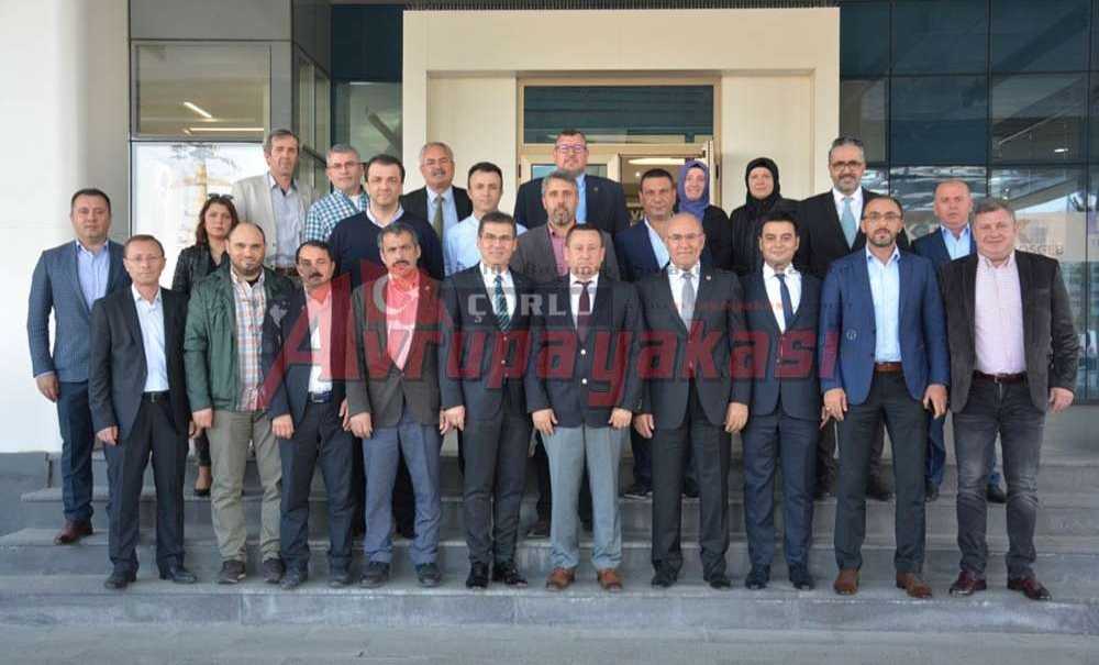 Ak Parti'den Çorlu Tso'ya Hayırlı Olsun Ziyareti