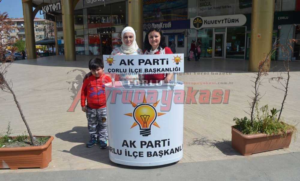 Ak Parti Üye Kayıt Standı Açtı