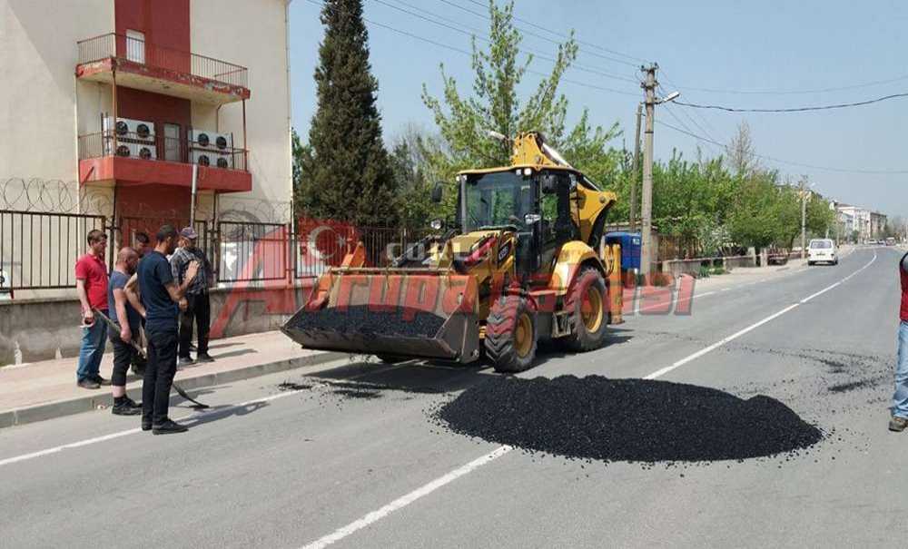 Ergene'de Hız Kesici Yol Kasis Çalışması