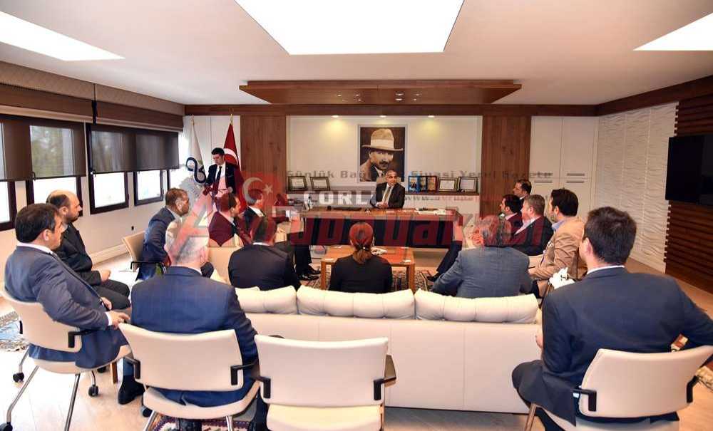 Çorlu Tso'dan Başkan Baysan'a İade-I Ziyaret