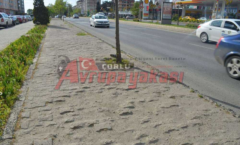 Bu Kaldırım Çorlu'ya Yakışmıyor
