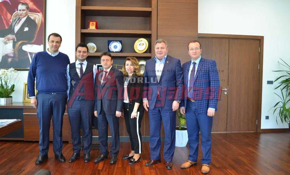 Çorlu Tso Başkanı İzzet Volkan'a Ziyaretler Sürüyor