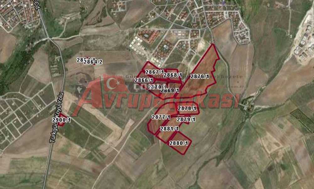 Toki'den Çorluda Tarla Satışı