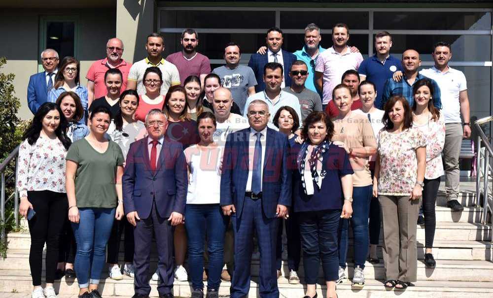 Baysan'dan Personele Veda Ziyareti