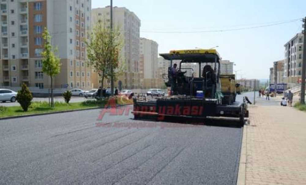 Başkan Baysan Asfalt Çalışmalarını İnceledi