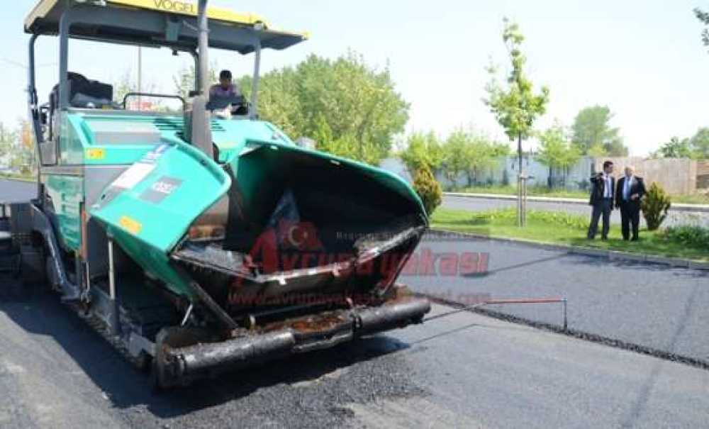 Başkan Baysan Asfalt Çalışmalarını İnceledi