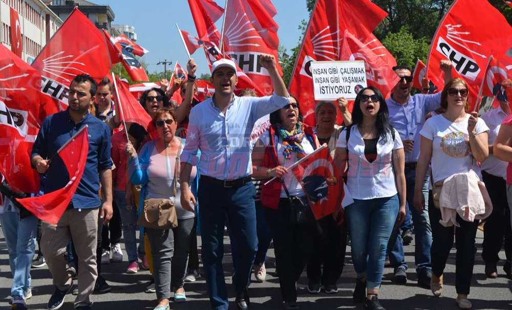 Çorlu'da 1 Mayıs Coşkusu Yaşandı