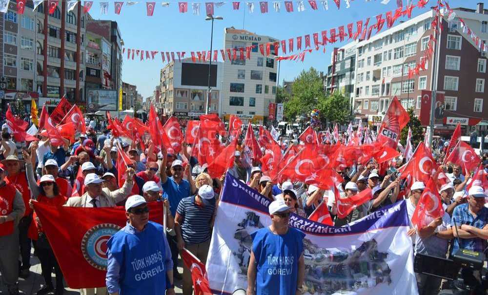 Çorlu'da 1 Mayıs Coşkusu Yaşandı