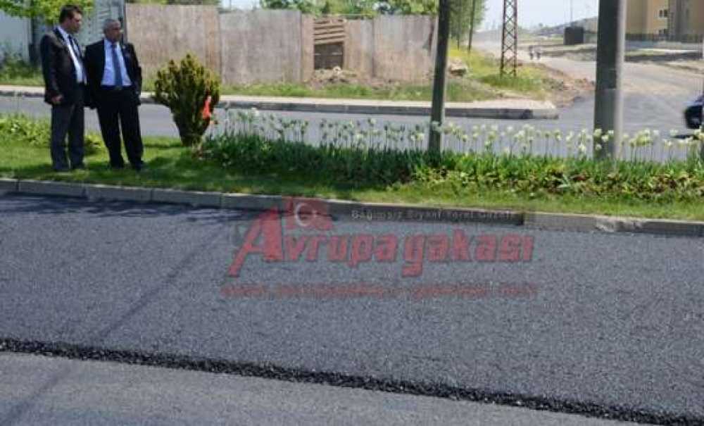 Başkan Baysan Asfalt Çalışmalarını İnceledi