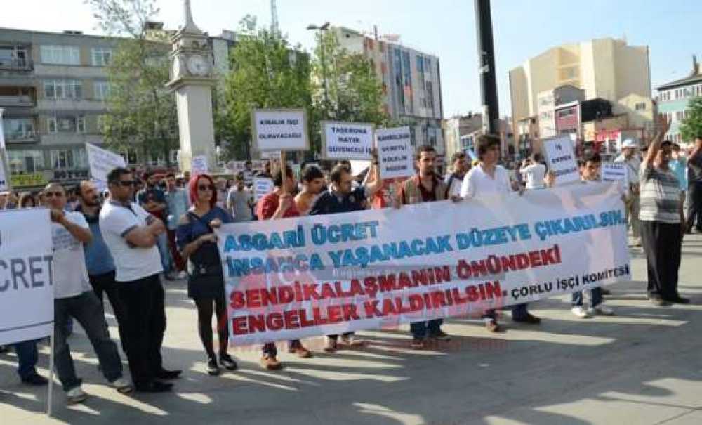 Çorlu İşçi Komitesi 1 Mayıs İşçi Bayramını Kutladı