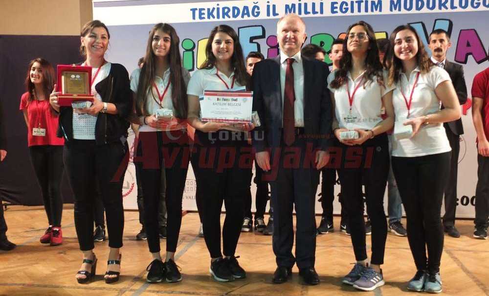 Proje Ödül Finali Çorlu'da Yapıldı