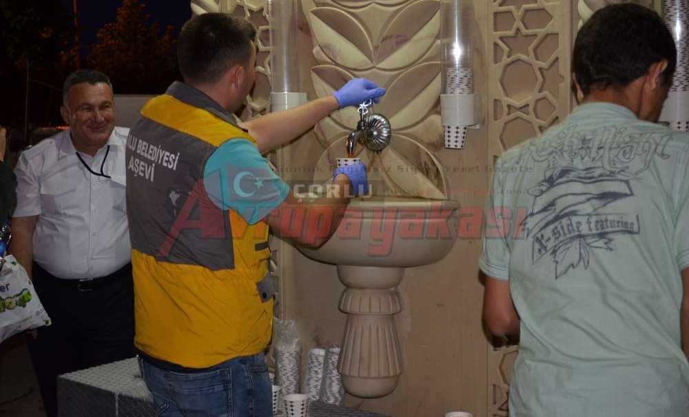 Şerbet İkramına İlgi Yoğun