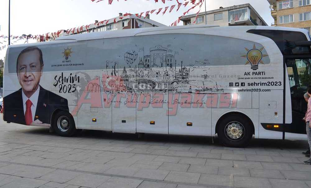 Şehrim 2023 Otobüsü Çorlu'da