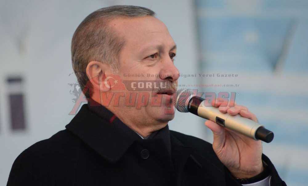 Cumhurbaşkanı Erdoğan Bugün Çorlu'da