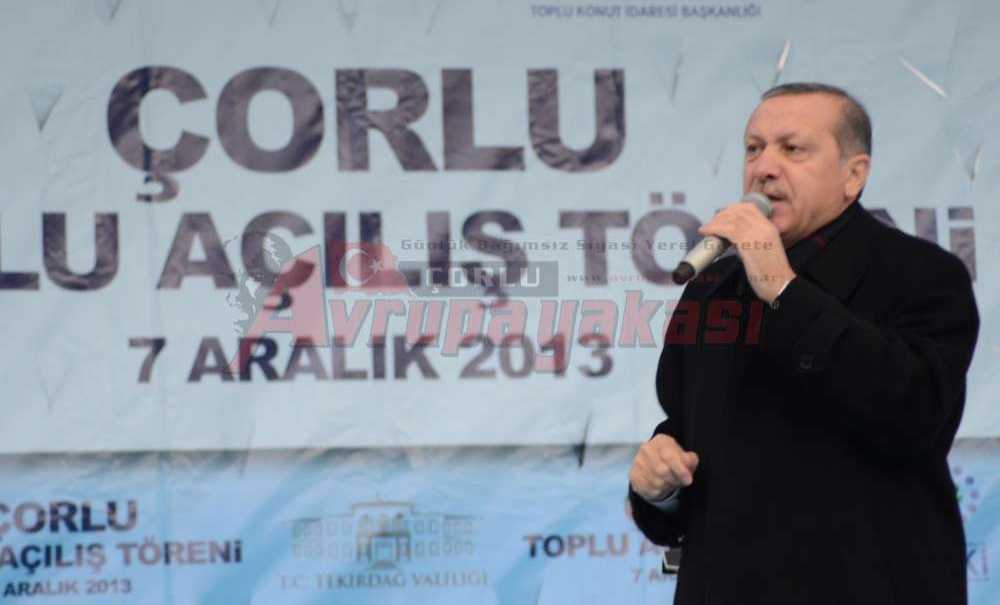 Cumhurbaşkanı Erdoğan Bugün Çorlu'da