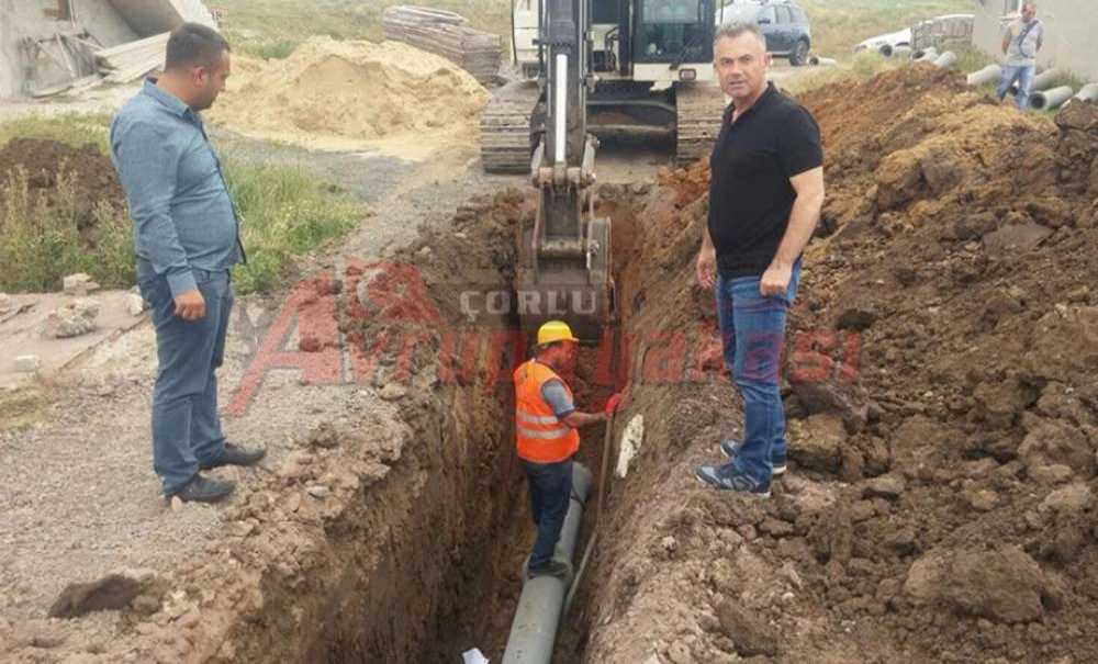 Ergene Belediyesi'nden Alt Yapı Atagı