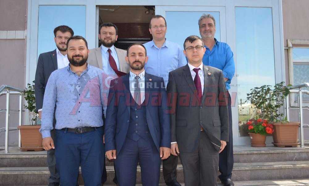 Saadet Partisi Adayları Gazetemizi Ziyaret Etti