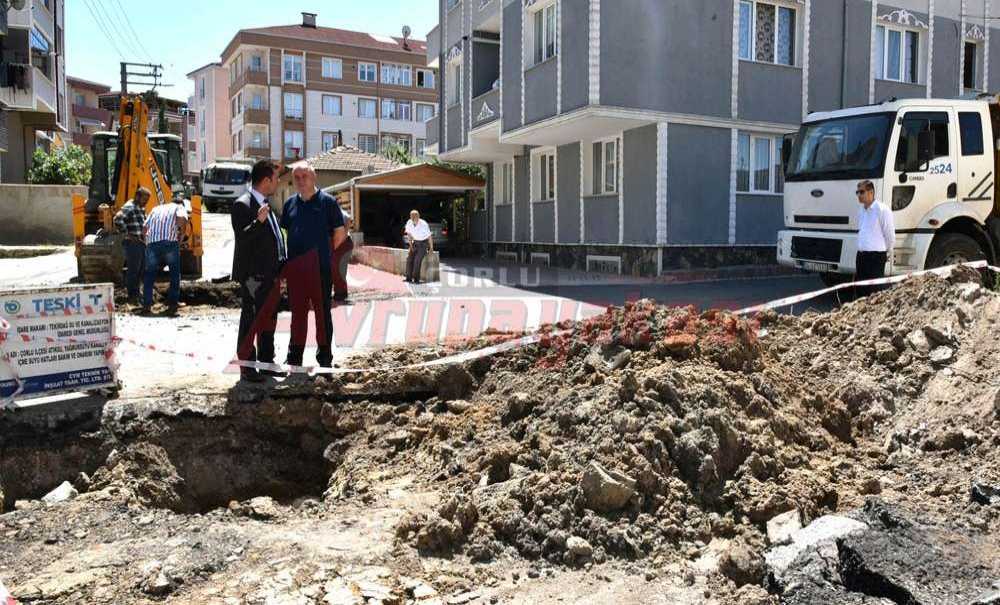 Nusratiye Mahallesi Suya Kavuştu