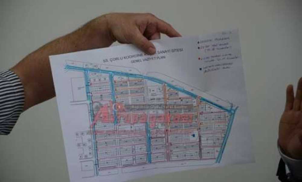 Sanayi Sitesi Ve Çorlu Belediyesi El Ele