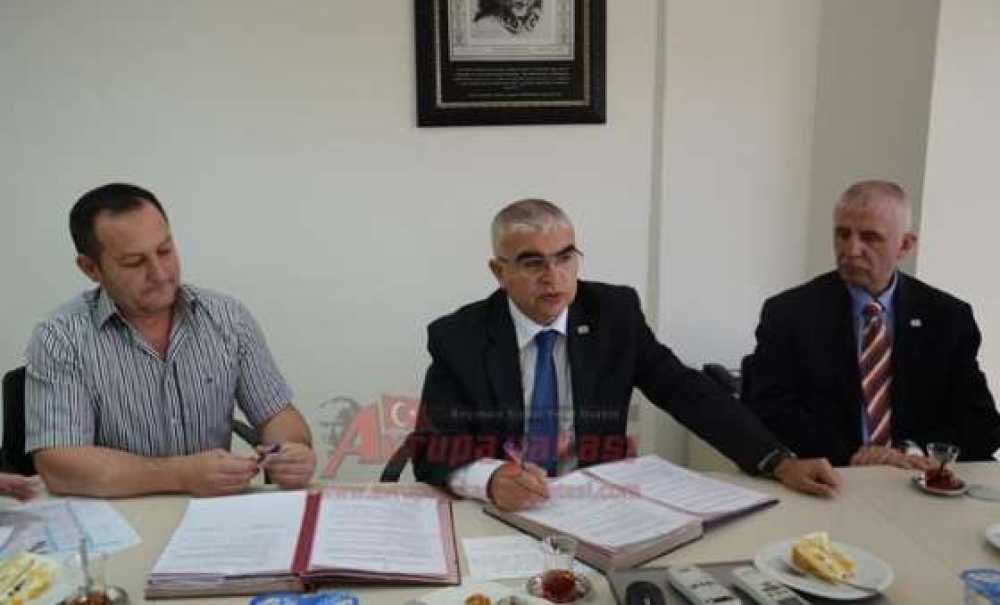 Sanayi Sitesi Ve Çorlu Belediyesi El Ele