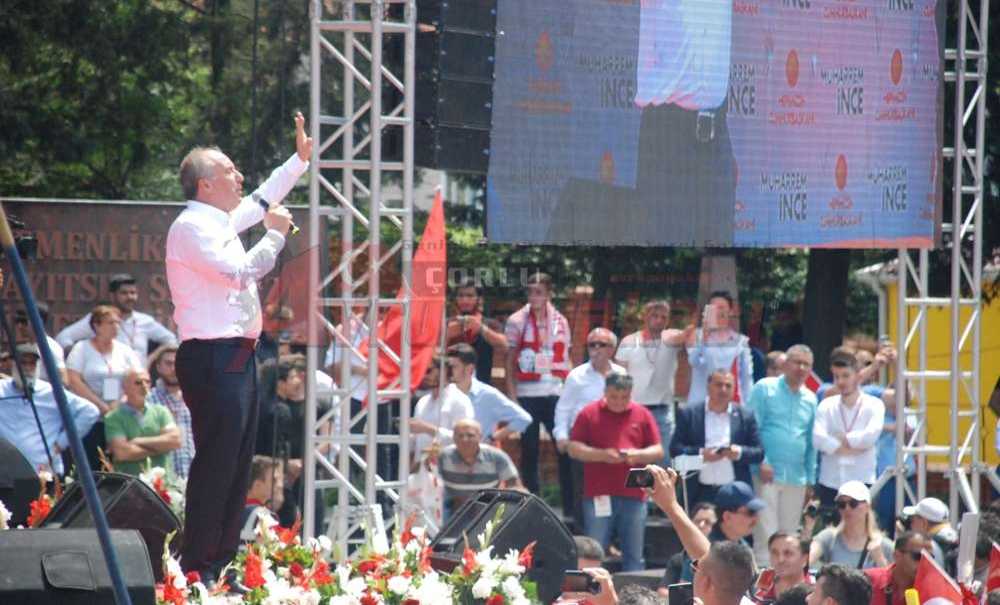 “Çorlu'dan Yüzde 70'in Üzerinde Oy Bekliyorum”