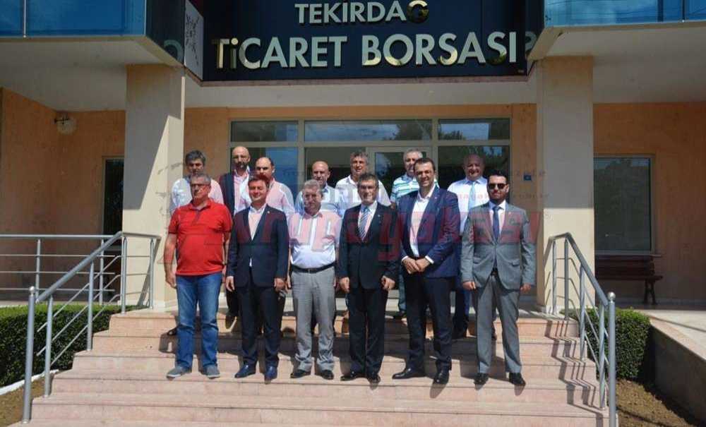 Çorlu Tso'dan Oda Ve Borsalara Ziyaret