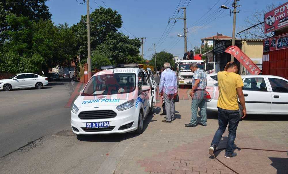 Kazada Motosiklet Sürücüsü Yaralandı