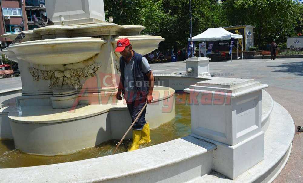 Havuzun Temizliği Yapıldı