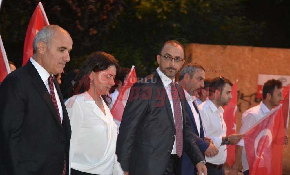 Çorlu Halkının Demokrasi Yürüyüşü